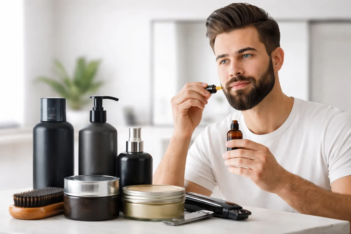 Quel produit de soin utiliser pour les cheveux et la barbe des hommes