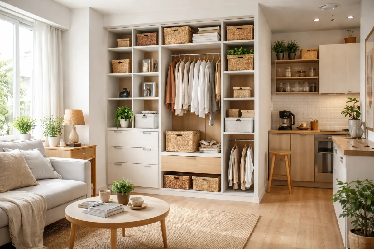 Comment bien choisir un système de rangement pour un petit appartement