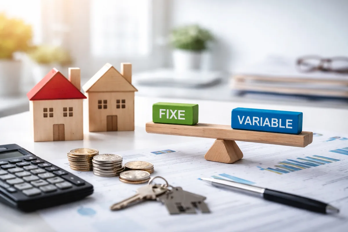 Comment choisir entre un prêt immobilier à taux fixe ou variable