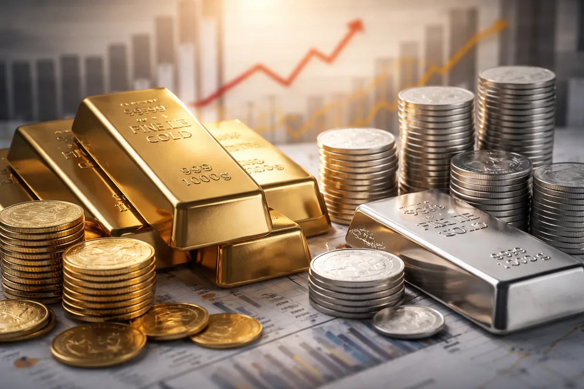Comment les métaux précieux comme l'or et l'argent protègent-ils contre l'inflation ?