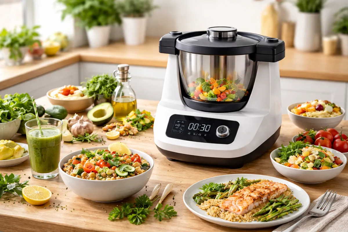 Quelles recettes saines réaliser facilement avec un robot de cuisine ?